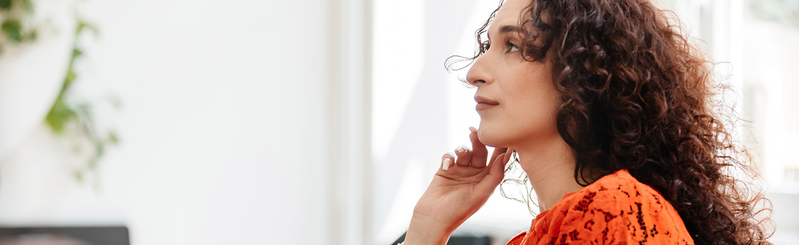 Woman contemplating agile internal audit