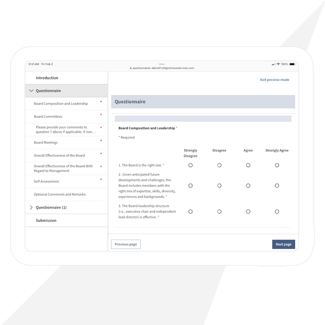 Image of Streamline evaluations and questionnaires 