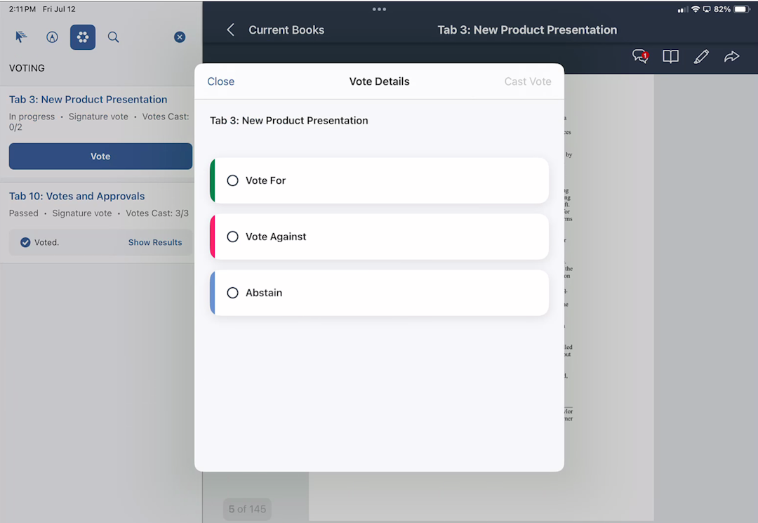 Image of Simplify the voting process 