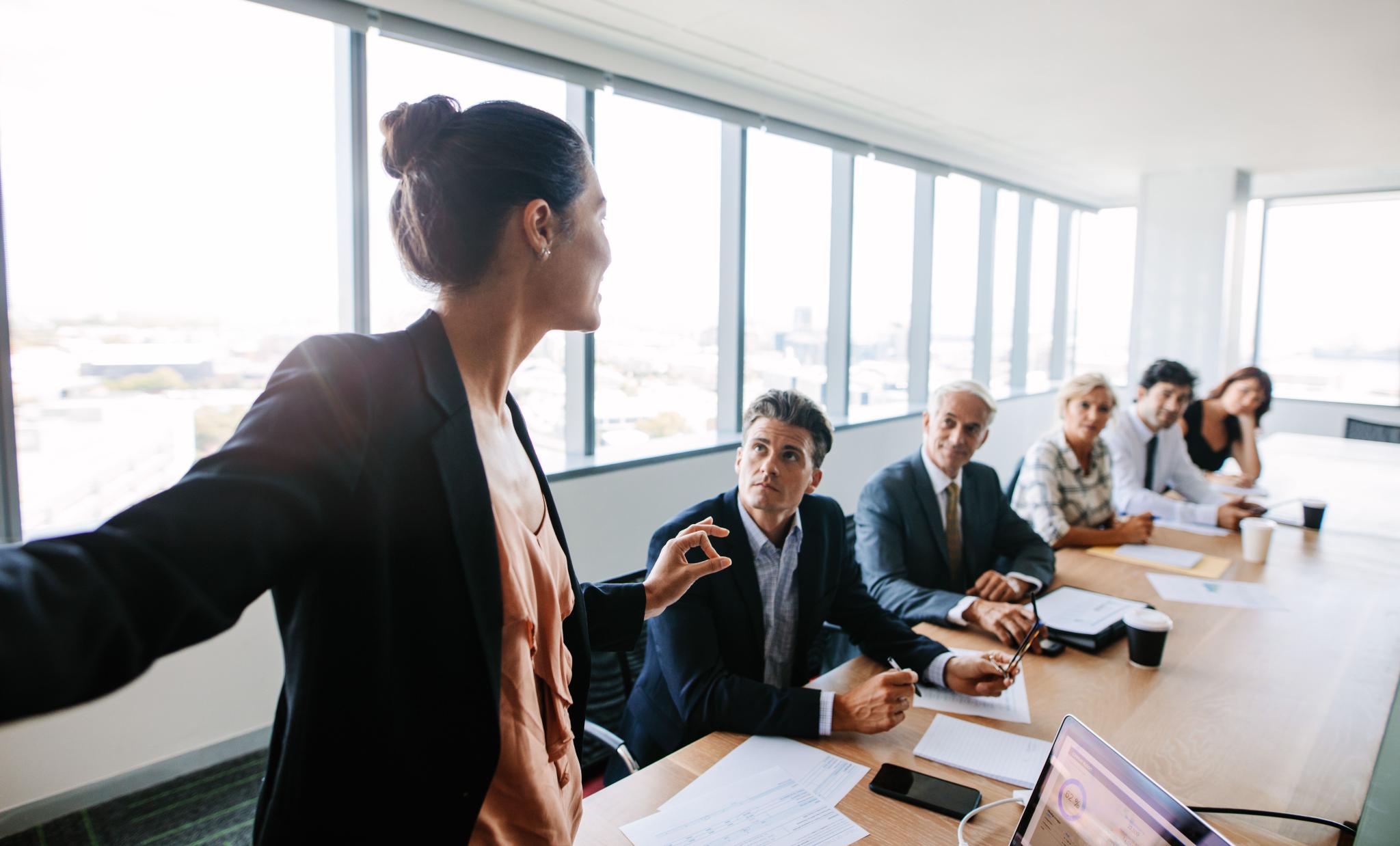 board members discussing proxy season 2023 outcomes